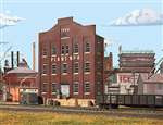 933-3183 Walthers HO Cornerstone Series(R) Background Building - Kit Plant No. 4 (Front Wall)