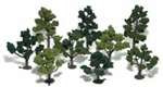 TR1102 Woodland Scenics Realistic Tree Kit  3" to 5"