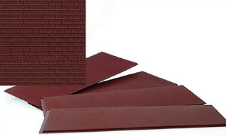 933-3523 Walthers Cornerstone Series HO Detail Parts - Brick Sheets