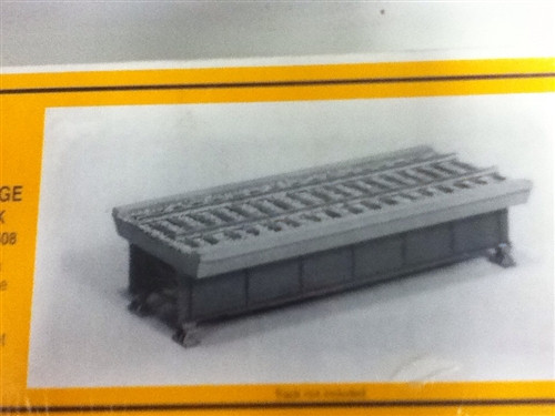 75-508 HO Micro Engineering Deck Girder Bridge 30' Ballasted Deck