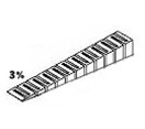 ST1415 Woodland Scenics 3% SubTerrain System Foam Products Incline Starters