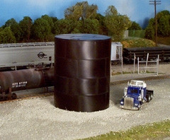 628-0500 HO Rix Products 29' Flat Top Water/Oil Tank Kit