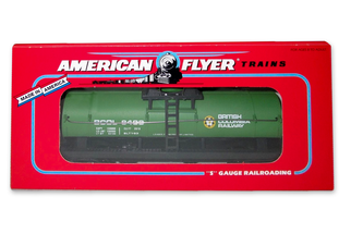 6-48403SD S American Flyer British Columbia Tank Car