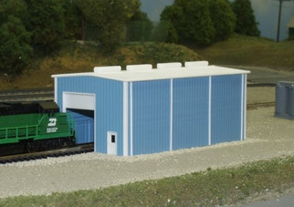 541-8002 N Scale Pikestuff Rix Products Small Enginehouse Kit