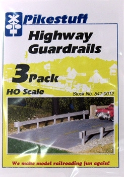 541-0012 HO Pikestuff Highway Guardrails (3)