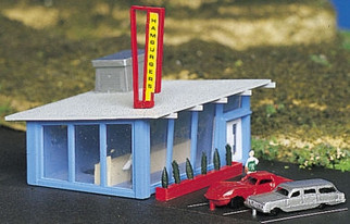 45709 N Scale Bachmann Drive-In Burger Stand