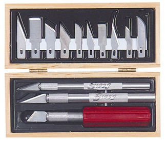 44082 Excel Plastic Tray Hobby Knife Set