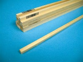 4099 Midwest Products Co. Basswood Strips 1/2x1/2x24