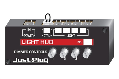 Woodland Scenics JP5702 Just Plug Lighting System Expansion Hub 