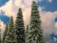 295-T12 Grand Central Gems X-Large Spruce Trees (3)
