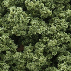 FC682 Woodland Scenics Light Green Clump-Foliage (Small Bag)