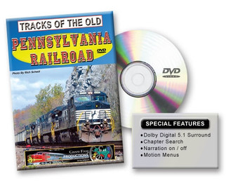 20109 Green Frog Tracks of the Old Pennsylvania Railroad DVD