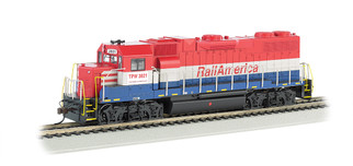 61718 HO Scale Bachmann GP38-2 Diesel Locomotive(DCC Ready)-Rail America #3821