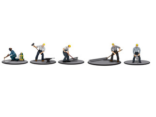 6-83168 O Scale lionel Iron Workers Figure Pack