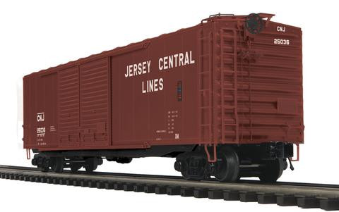 20-93694 O Scale MTH Premier 50' Ps-1 Double Door Box Car-Jersey Central - T and K Hobby
