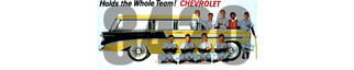 8420 HO Scale Tichy Train Group Billboard Chevrolet Team Wagon