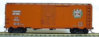 3508 HO Scale Accurail 40' AAR Boxcar Kit-Canadian National(Maple Leaf)
