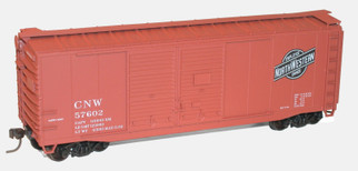 36121 HO Scale Accurail 40' Double Door Boxcar Kit-Chicago & North Western
