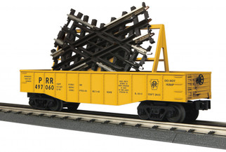 30-72185 O Scale MTH RailKing Gondola Car w/ 45 Degree Crossover-Pennsylvania