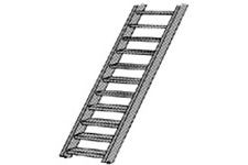 Plastruct 90943 Left-Turn Staircase O-Scale NOS