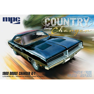 MPC878 MPC 1969 Dodge Charger R/T Country Dodge Charger 1/25 Scale Plastic Model Kit