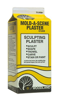 C1202 Woodland Scenics Mold-A-Scene Plaster (1/2 gal.)