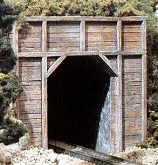 Cut Stone 2 Woodland Scenics C1153 N-Scale Single Track Tunnel Portals 