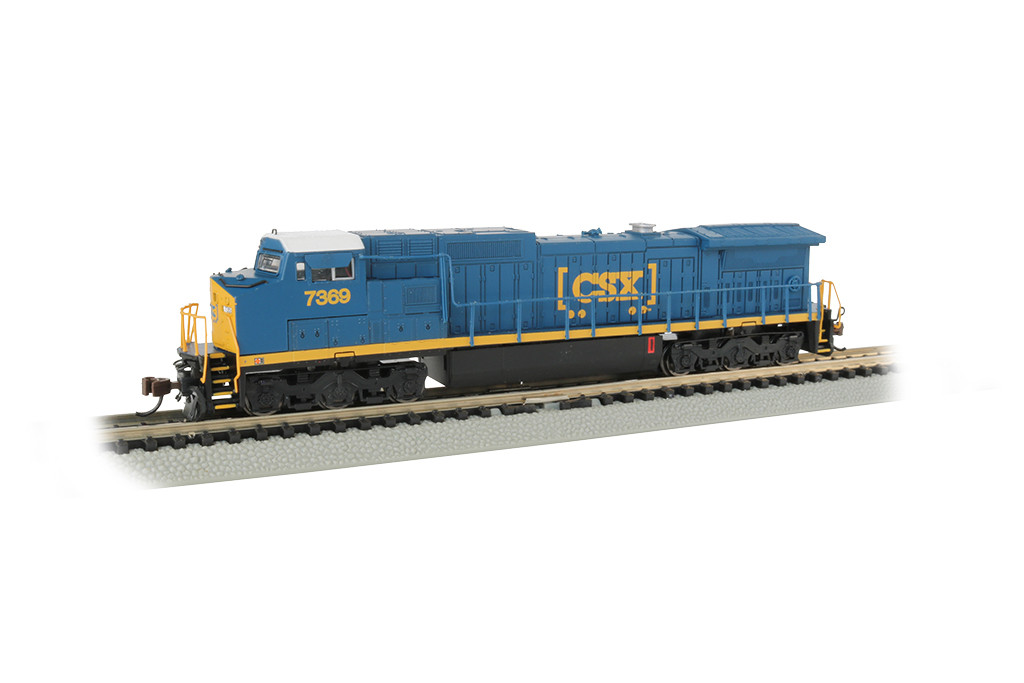 n scale csx locomotives