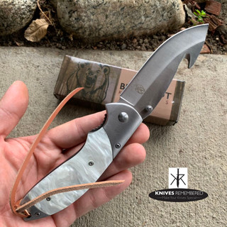 Classic Hook Knife Razor Blade - Custom Engraved