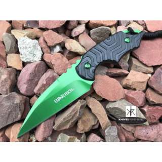 Combat Boot Neck Knife - HWT201GN - Custom Engraved