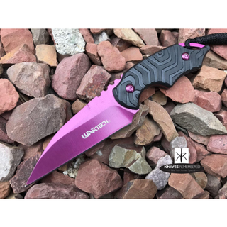 Combat Boot Neck Knife - HWT201PK - Custom Engraved