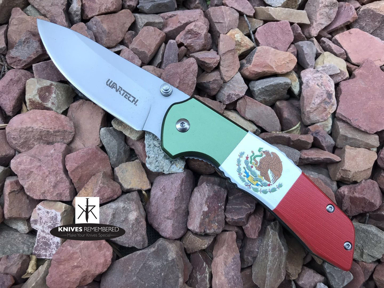 Knife - Mexico Flag 138 : Handmade Products