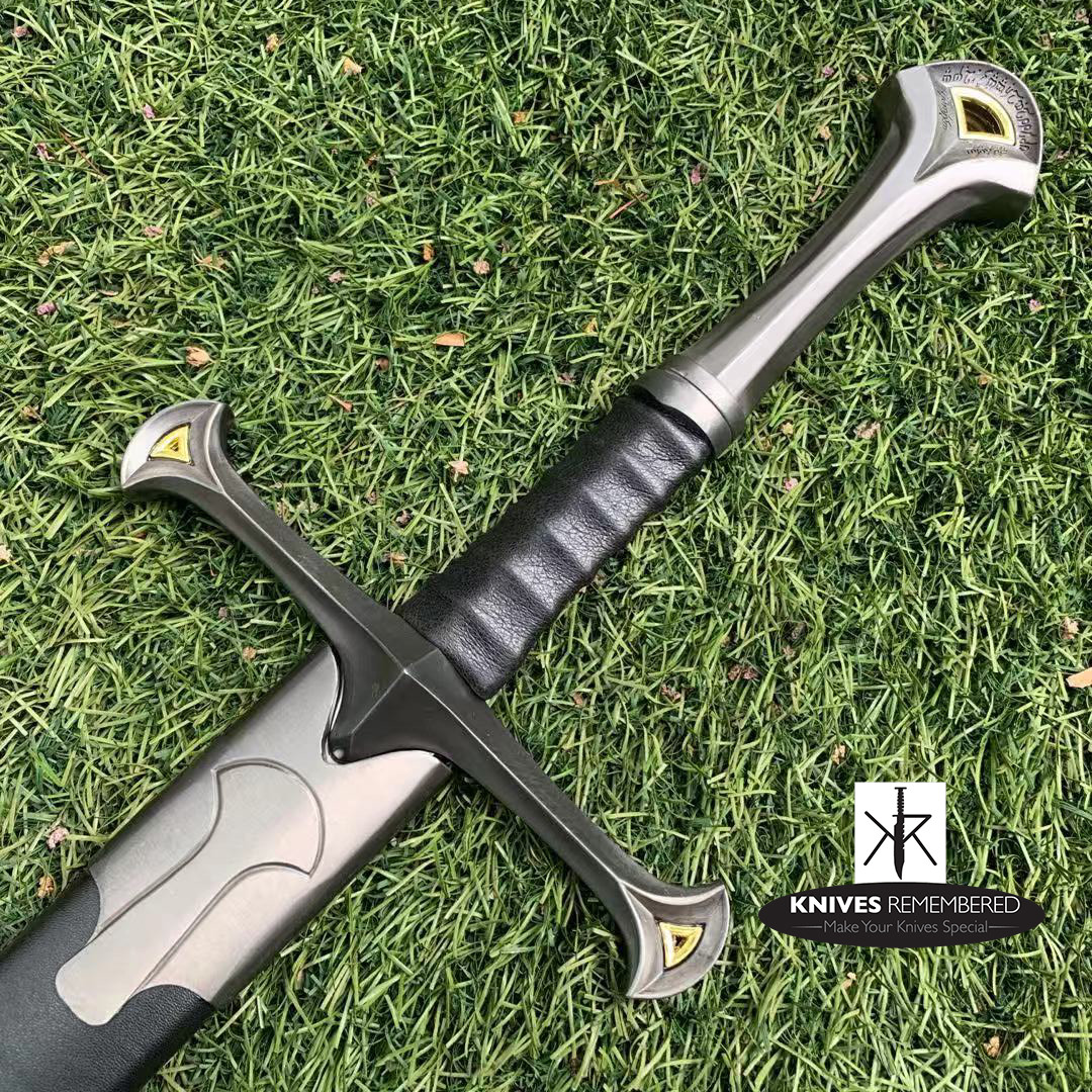 Oakeshotte Type XVIIIb Dark Medieval Knight Arming Sword with