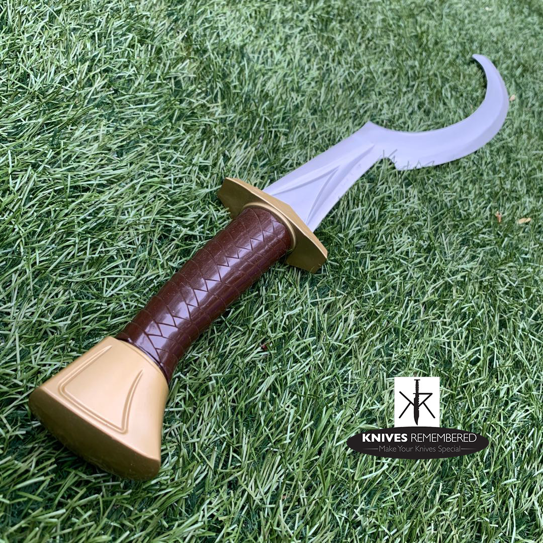 Official Licensed Assassin S Creed Origins Egypt Khopesh Sword W Leather Sheath Custom Engraved