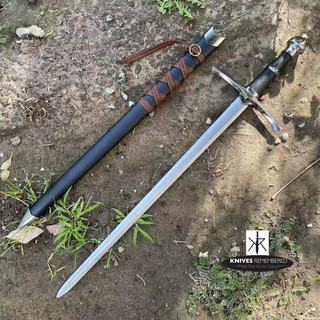 23" EUROPEAN Medieval Knight Warrior's Short Sword - Custom Engraved