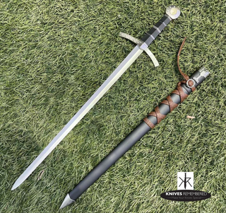 17" Medieval Crusader Knights Of Templar Short Sword W/ Sheath