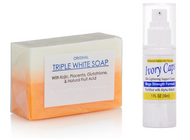 GC3 - Glutathione Triple White Soap + Ivory Caps Skin Whitening Support Cream