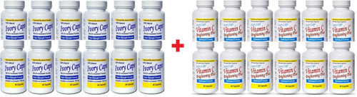 Ivory Caps Skin Whitening & Lightening Supplements
