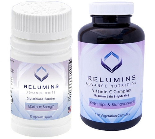 Relumins Advanced Vitamin C Max Complex & Boosters Capsules Treatment Set