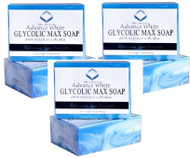 Special Combo Pack of 3 : Authentic Relumins Glycolic Max Soap AHA-Mild Peel w/ Aloe - Professional Spa Formula