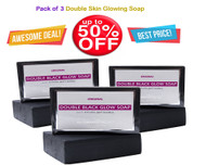 Exclusive Offer (Pack of 3) - Authentic Arbutin & Licorice Black Soap 120g Whitening & Bleaching Beauty Bar
