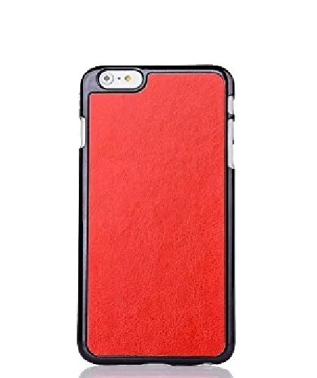Combo Pack of 3) 3 in 1 Silicone Light weight & Leather Case for iPhone 6/ iPhone  6S Black, Orange, Red
