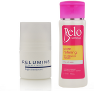 Relumins Advance White Roll on & Belo Essentials Lightening Toner -100ml