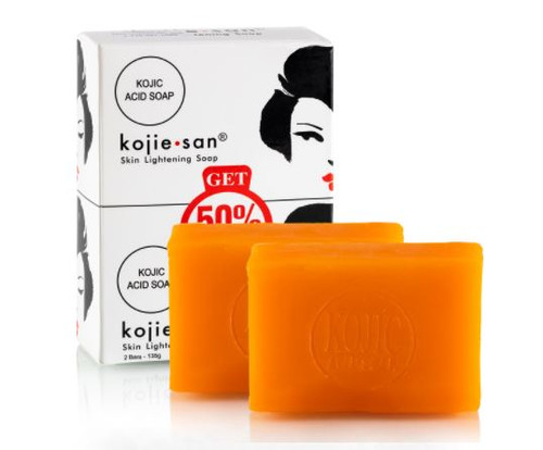 Kojie San Skin Lightening Kojic Acid Soap (2 Bars Per Pack) - 135g