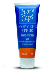 New Ivory Sun™ SPF 30 Sun Protection with Light Skin Support elements