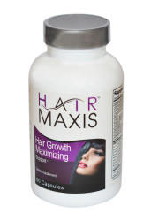 Hair Maxis Natural Grow Stronger Hair Support 60 Caps - Stops Hair Loss