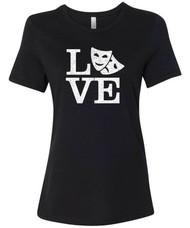 Love Theatre Women's Relaxed Fit T-Shirt
