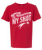 I Am Not Throwing Away My Shot - Boys Distressed Graphic Tee