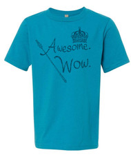 "Awesome Wow" - King George.  Hamilton distressed graphic tee.