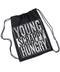 Young Scrappy and Hungry drawstring rehearsal bag.